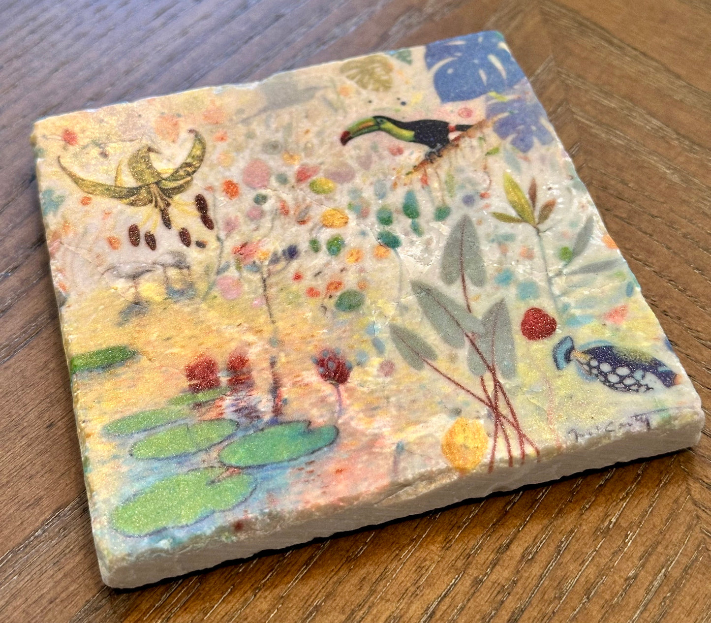 "New Day" Michael McCarty Original Art Coasters