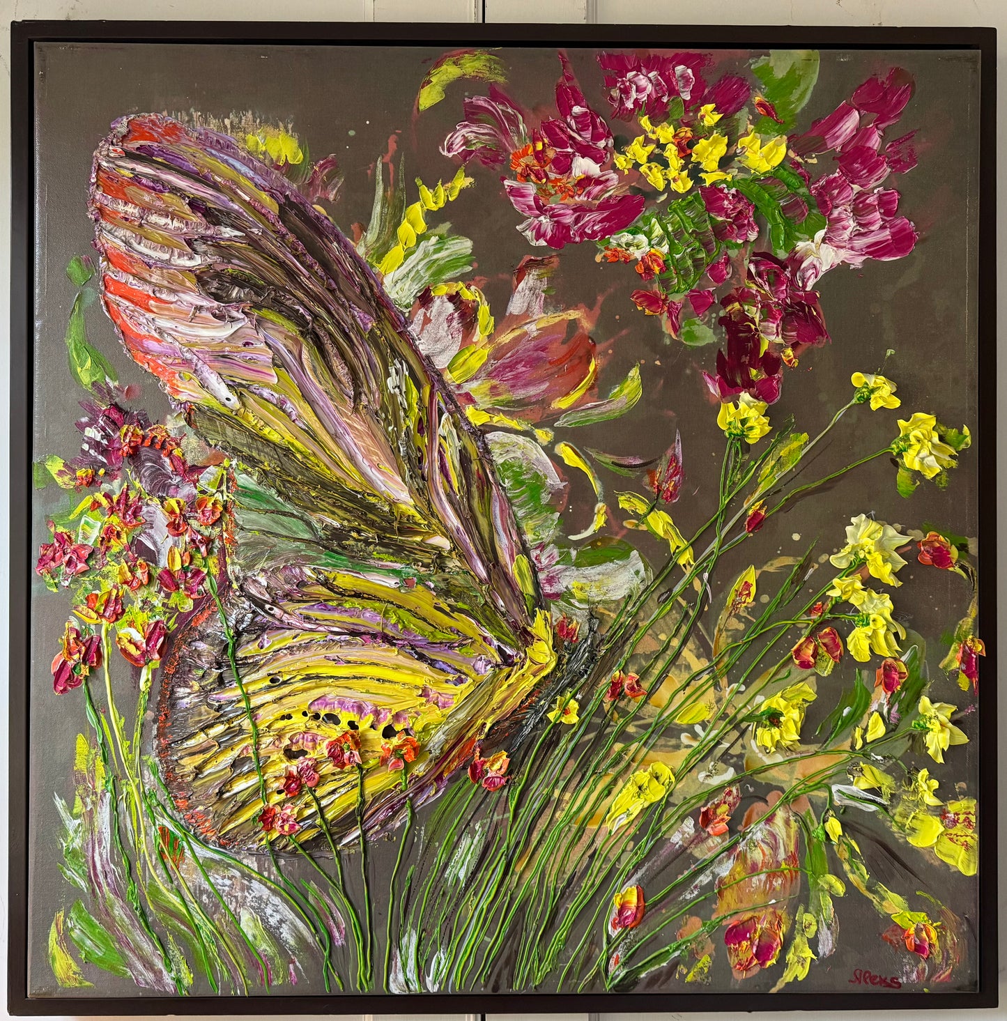 “Beauty Amongst The Freesia”