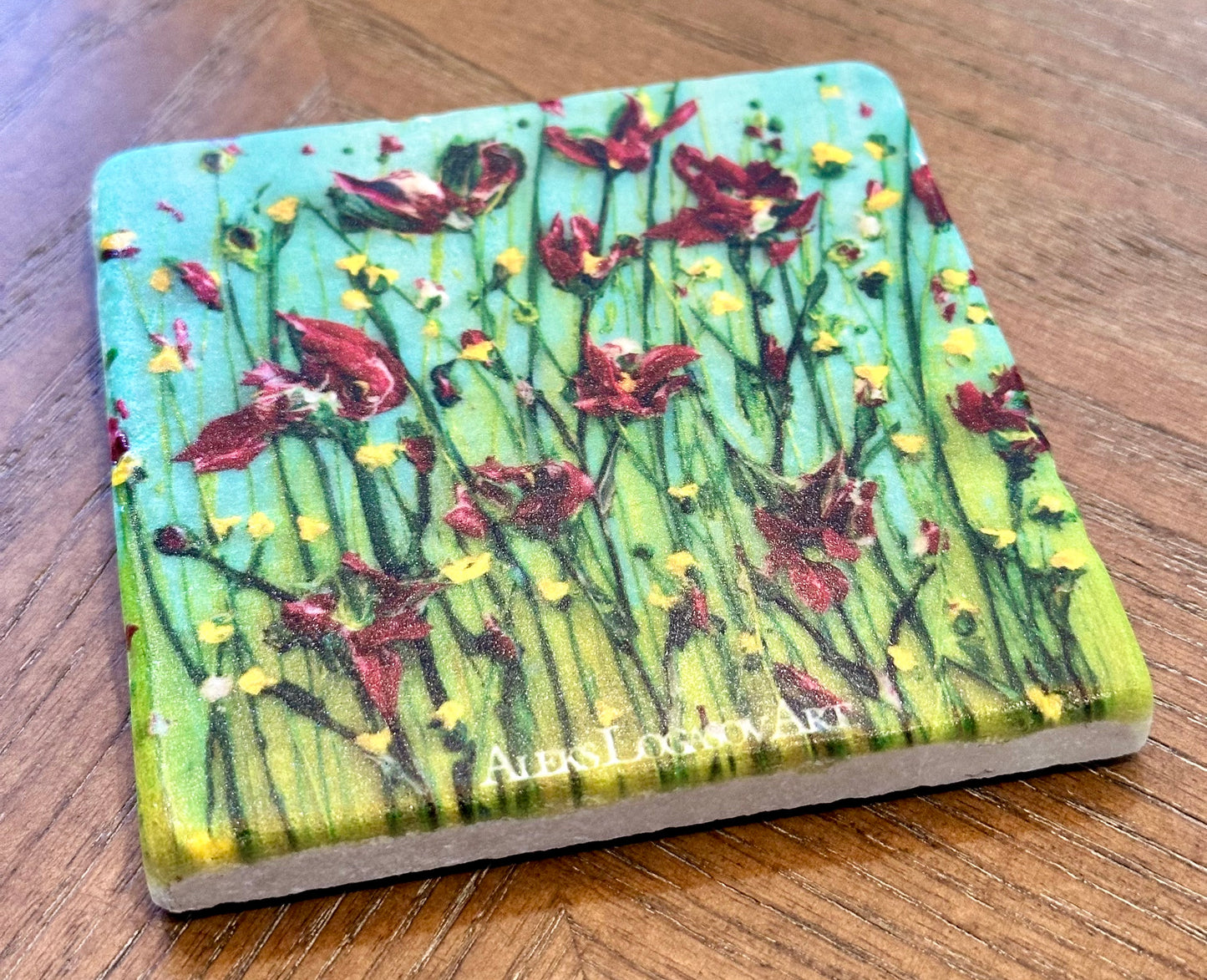 "Dixieland Delight" Aleks Logasov Original Art Coasters